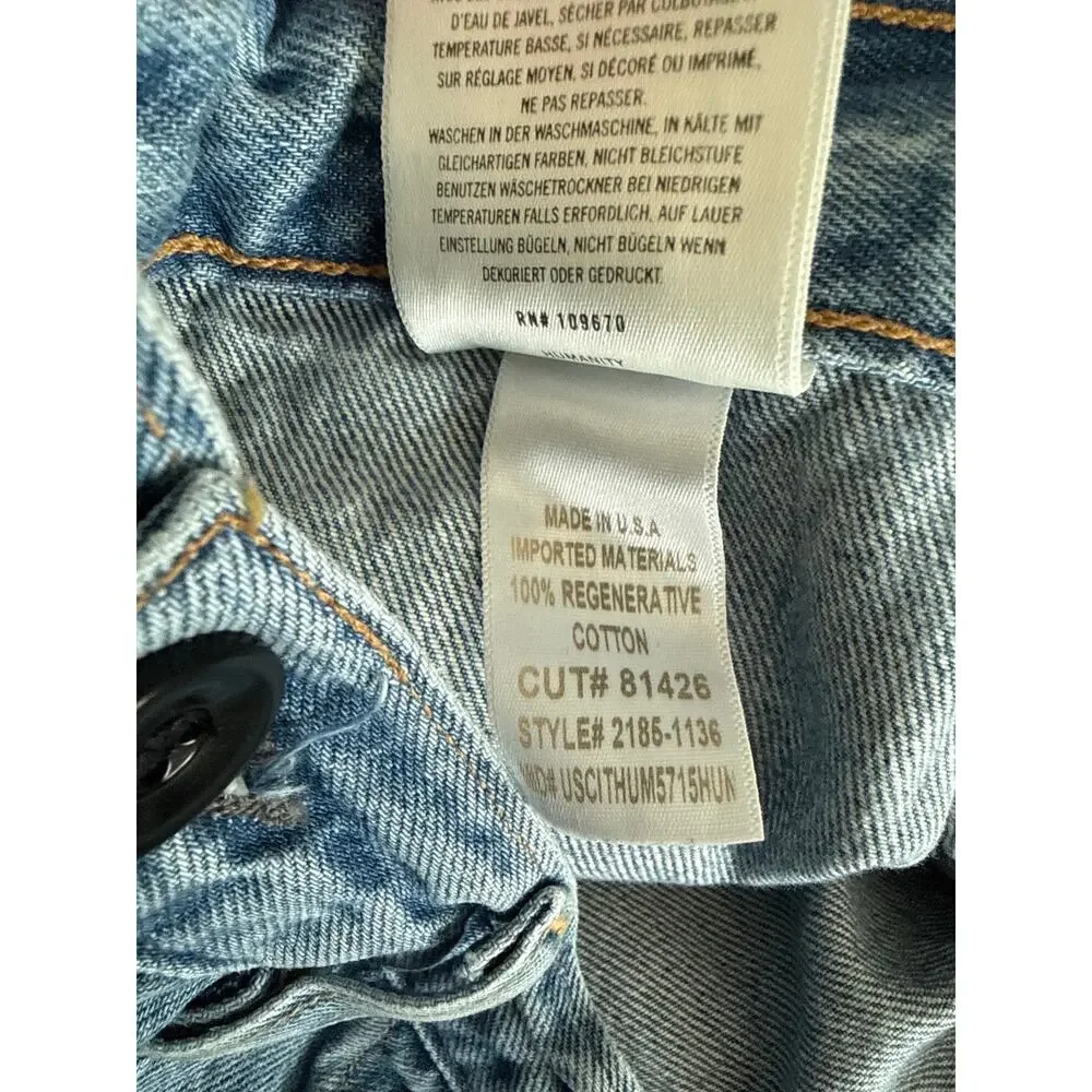 Citizens of Humanity Ayla Baggy Jeans Zenith Size 27 - Picture 12 of 12